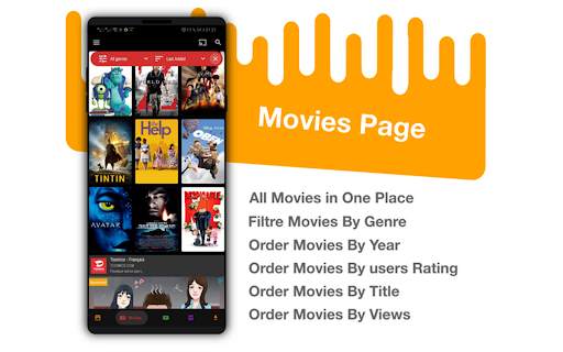 TV Mobil - Watch Movies & Live Tv Channel. स्क्रीनशॉट 2