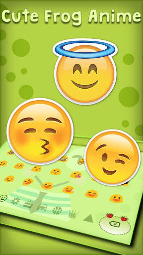 Cute Frog Anime Keyboard screenshot 3
