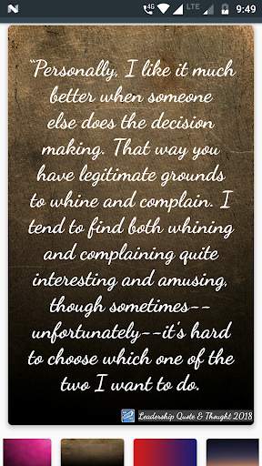 Leadership Quotes & Thoughts Maker screenshot 8