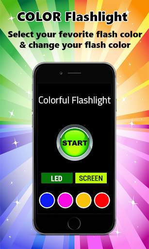 Color Flashlight-Disco light, Color light screenshot 1