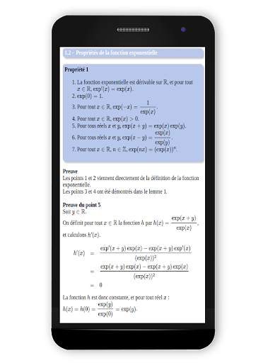 Maths TS : Fonction exponentielle screenshot 6
