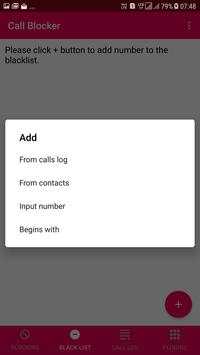 Call Blocker - Calls Blacklist screenshot 3