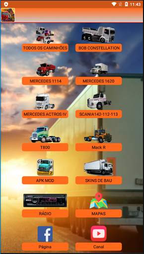 Grand Truck Simulator 2 SKINS e MAPAS screenshot 3