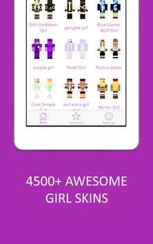 3D Girl Skins for Minecraft PE screenshot 7
