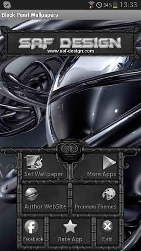 Black Pearl GO Launcher Theme screenshot 5
