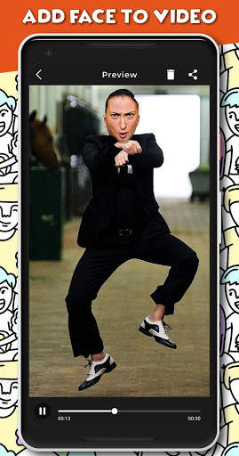 Add Face In Video - Funny Face Video Maker screenshot 3