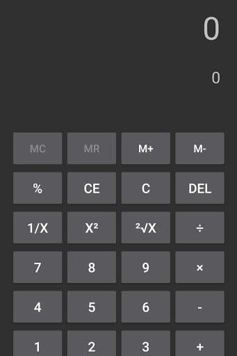 MyCalc screenshot 1