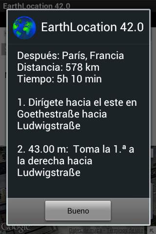 Rastreador de GPS EarthLocation screenshot 21