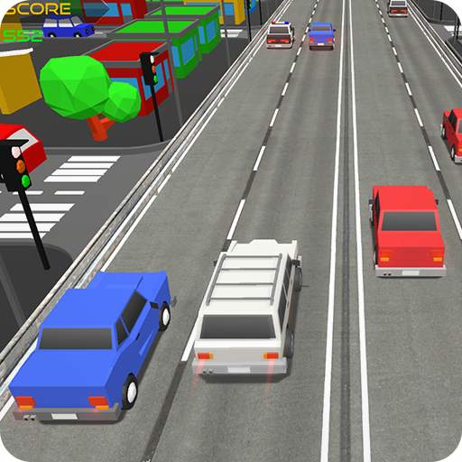 Blocky Cars Rush Drive 2.0