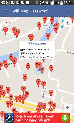 Wifi Miễn Phí - Wifi Free screenshot 2