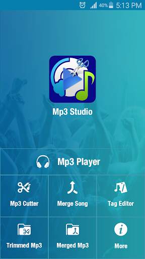 Mp3 Studio -Cut,Merge,Tag,play screenshot 1