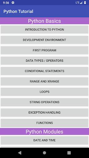 Python Tutorial screenshot 1