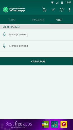Lectura privada para WhatsApp screenshot 3