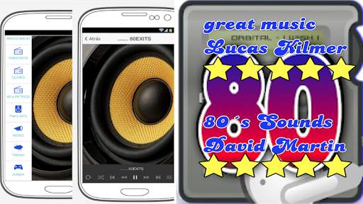 Music of the 80´S. Music and radio stations 80´S. screenshot 1