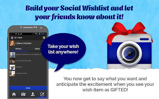 All I Want Social Wishlist screenshot 3