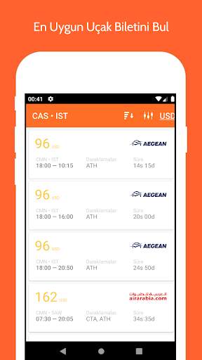 Uçuş bileti, En uygun uçak bileti &Low cost Flight screenshot 1
