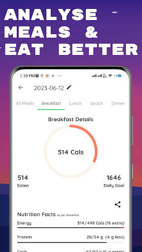 Calorie Counter & Diet Plan screenshot 3