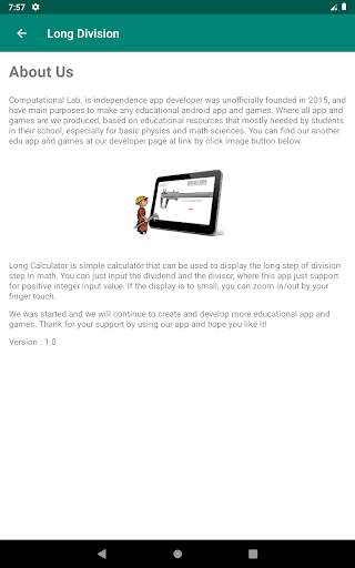 Long Division screenshot 2