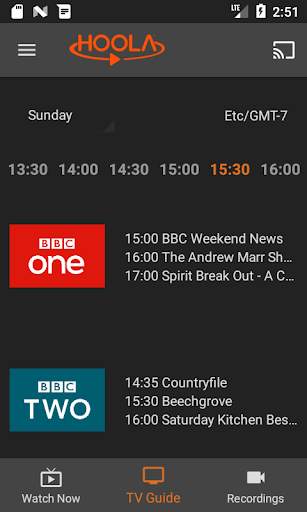 HoolaTV - Watch Live British TV 2 تصوير الشاشة