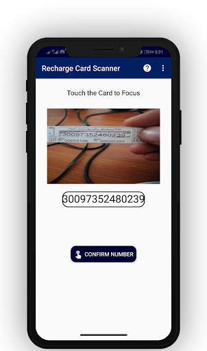 Recharge Card Scanner скриншот 1