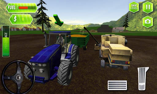 Harvest Farm Tractor Simulator screenshot 2