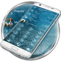 Dialer Bubble Rain Theme for Drupe and ExDialer on 9Apps