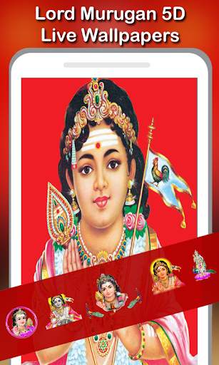 5D Lord Murugan Live Wallpaper screenshot 5