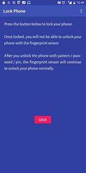 Disable Fingerprint Unlock Temporarily screenshot 2