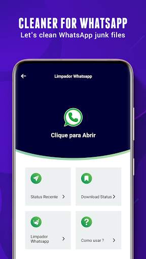 Antivirus, Speed Test and Cleaner for Whatsapp. screenshot 4