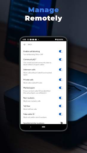 Call Control Home WiFi screenshot 3