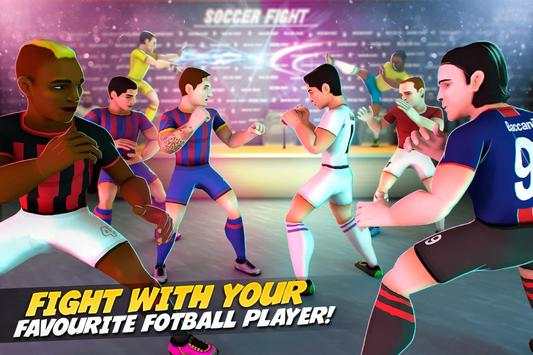 Press Room Soccer Fight! Football Player Combat 3D screenshot 1
