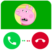 Fake Call  Peppa Pig Prank icon
