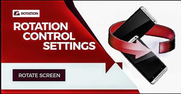 Rotation Control - Flip Screen & Set Orientation screenshot 1