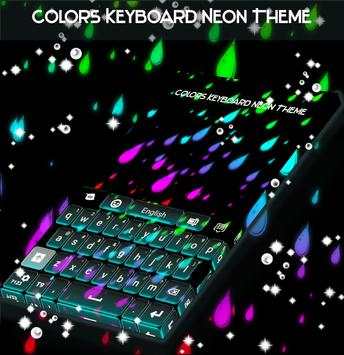 Colors Keyboard Neon Theme screenshot 4
