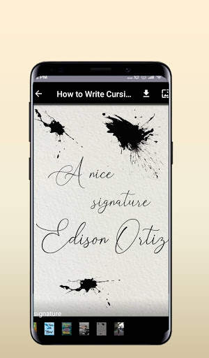 How to write cursive 7 تصوير الشاشة