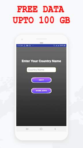 Free Mobile Data : 50 GB For All Countries Prank screenshot 1