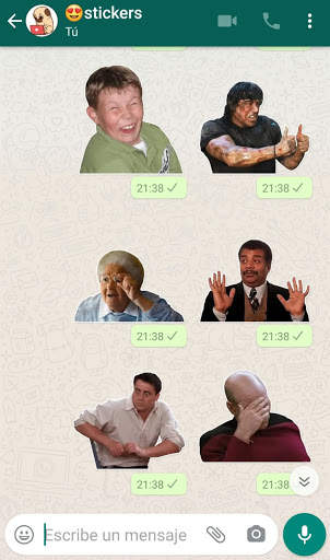 Stickers para whatsApp Memes2 screenshot 8