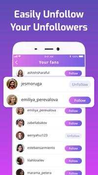 Unfollowers for Instagram and followers analyzer screenshot 4