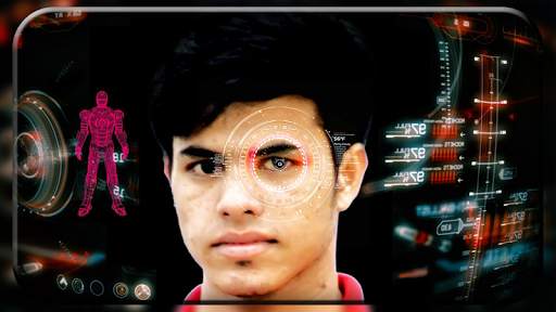 Hologram Photo Editor 2020 - Jarvis Hologram App screenshot 1