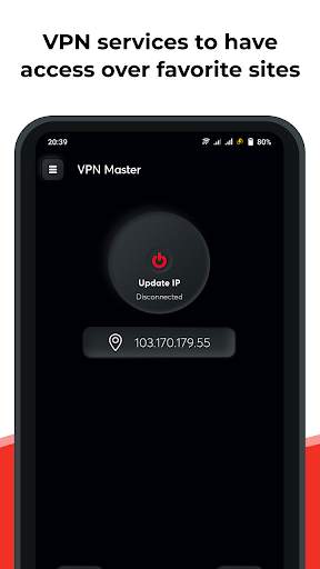 VPN Master - VPN Proxy Master screenshot 1