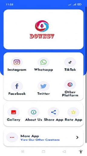 Downsv: All Video Online Downloader screenshot 2
