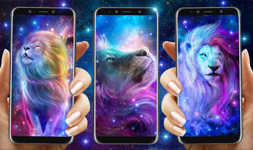 Neon Lion Live Wallpaper screenshot 3