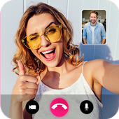 Fake Video Chat App Video Calling Chat icon