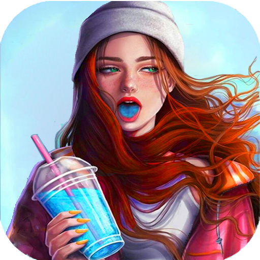 만나고 배경 화면 icon