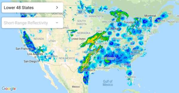 Weather Radar USA - Rain Snow Radar Image Live screenshot 1