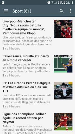 Info live screenshot 3