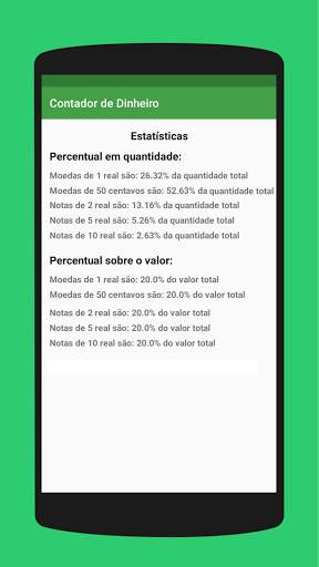 Contador de Dinheiro - Moedas e Notas स्क्रीनशॉट 8