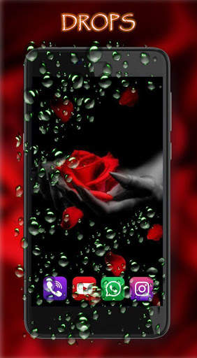 Roses Gothic Live Wallpaper screenshot 3