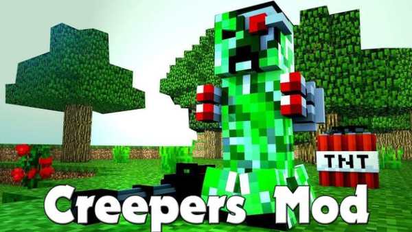 Creepers Mod Minecraft screenshot 1