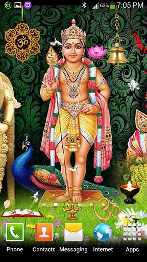 Lord Murugan HQ Live Wallpaper screenshot 2
